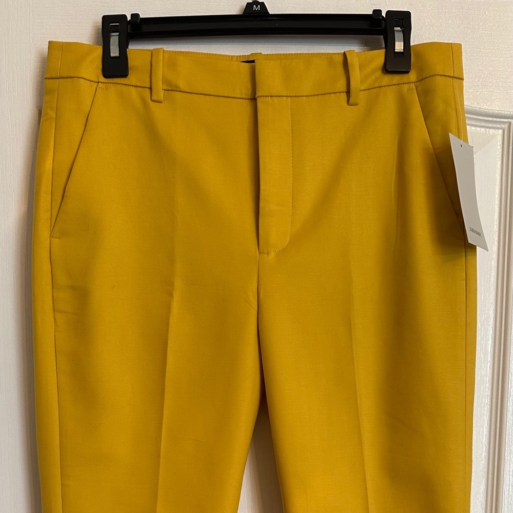 Zara Ankle Length Pants /Mustard